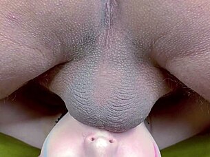 i screamed during intense face fucking with big ass cuckold