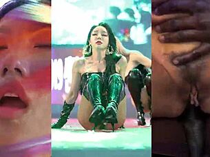 Kpop sluts gettin’ pounded hard in slow-mo cumshots, damn!