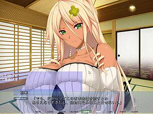 akumeru family asaka route part 10 - mutual masturbation at office with big tits and ass in hentai