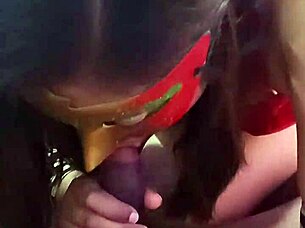 Verification video displaying indian engaging in sloppy sucking of black cock