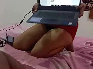 Verification video displaying indian engaging in sloppy sucking of black cock