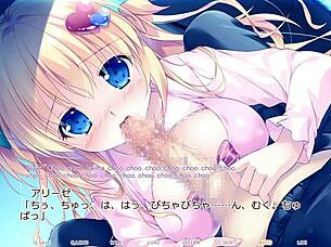 Hime and Otome Experience Jealousy in Love Route Scene One with Subtitles