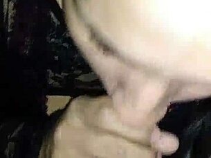 Slut Sucks On That Cock With Deepthroat And Blowjob Skills