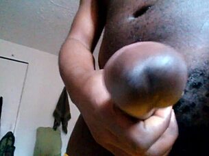 Big black dick that's surprisingly gentle