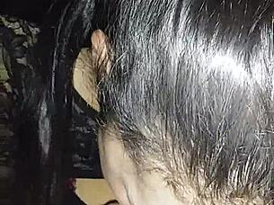 Slut Sucks On That Cock With Deepthroat And Blowjob Skills