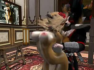 Furry Yiff in Unusual Order with Big Cock