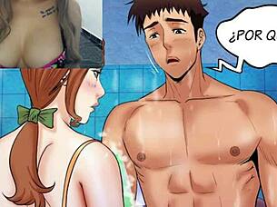 My Tia In Chapter 29 Of The Hentai Comic