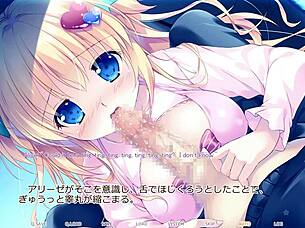 Hime and Otome Experience Jealousy in Love Route Scene One with Subtitles