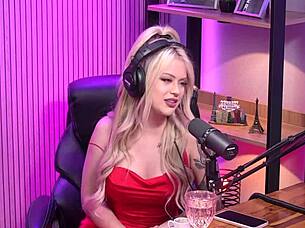 She Gave And Received A Lot In California Studio!