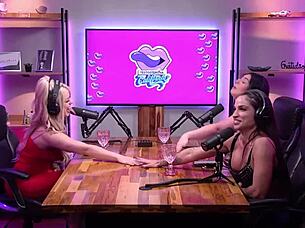 She Gave And Received A Lot In California Studio!