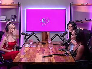 She Gave And Received A Lot In California Studio!