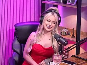 She Gave And Received A Lot In California Studio!