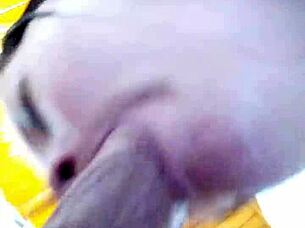 I couldn't resist choking on the pastor's dick at the church visit