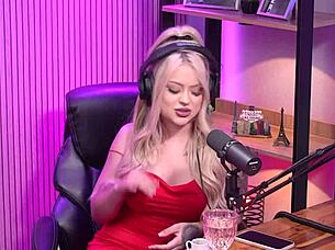 She Gave And Received A Lot In California Studio!