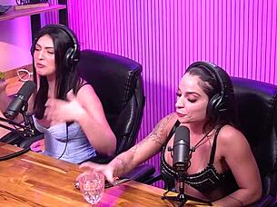 She Gave And Received A Lot In California Studio!