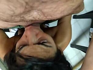 Sexy maid stepmother in kitchen part 2