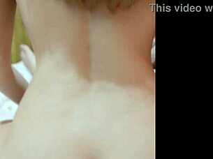 The guy treats the young 18+ russian blonde