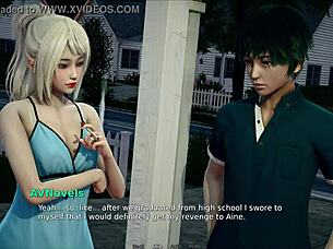 My bully is my lover in this hentai episode