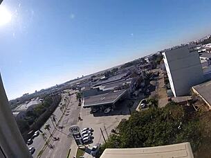 I watch Sarada naked in hotel window