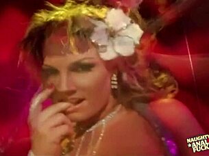 Hardcore anal sex with a thick blonde leads to unstoppable squirting.