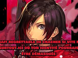 Ruby and Blake's femdom training in RWBY