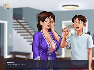 summertime saga episode 43 with anime characters