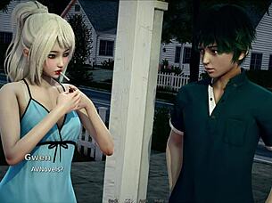 My bully is my lover in this hentai episode