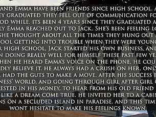 Jack and Emma Spanked in Paradise