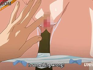 Fingering Step Sister in Public Hentai