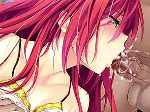 Nightmare x vampire part 2 with hentai blowjobs and gangbang action