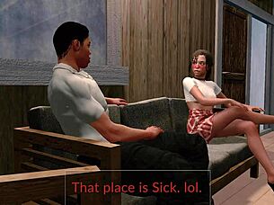 Jack and Emma Spanked in Paradise