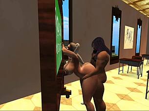 In the classroom, an intense lesson unfolds