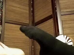 Stocking fetish solo