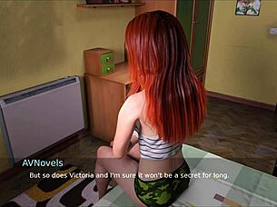 Summers Gone 8 features erotic cartoon adventures with a milf.