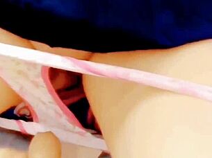 my cute student girlfriend is innocent but horny, i fuck her without condom after school