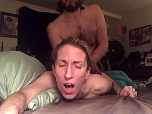 Waking her up with a rough session