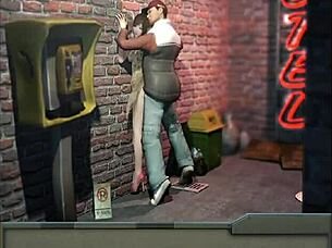 office wall fuck at work turns intense