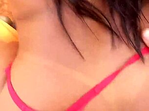 Israeli Brunette Caught Naked on Bike in Brazil! Showing Her Ass!