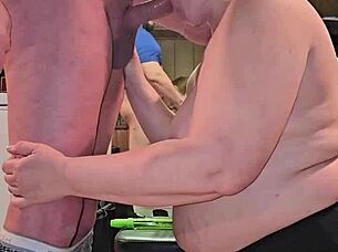 thick milf sucking my cock