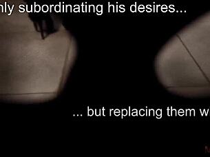 I am the mistress dominating my cuckold husband in chastity