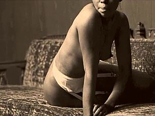 Very rare vintage interracial threesome