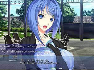 Masturbating in Garden with Big Tits?