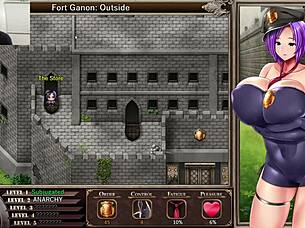 I masturbate as Karryn in hentai.