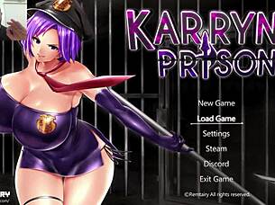 I masturbate as Karryn in hentai.