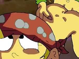 Kevin Fucks Nazz In Anime Cartoon