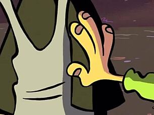 Kevin Fucks Nazz In Anime Cartoon