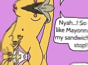 Kevin Fucks Nazz In Anime Cartoon