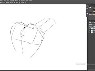 Anime girl in doggystyle pose