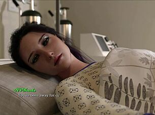 Erotic Brunette In Leap Of Faith