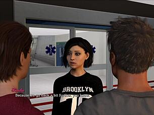 Erotic Brunette In Leap Of Faith